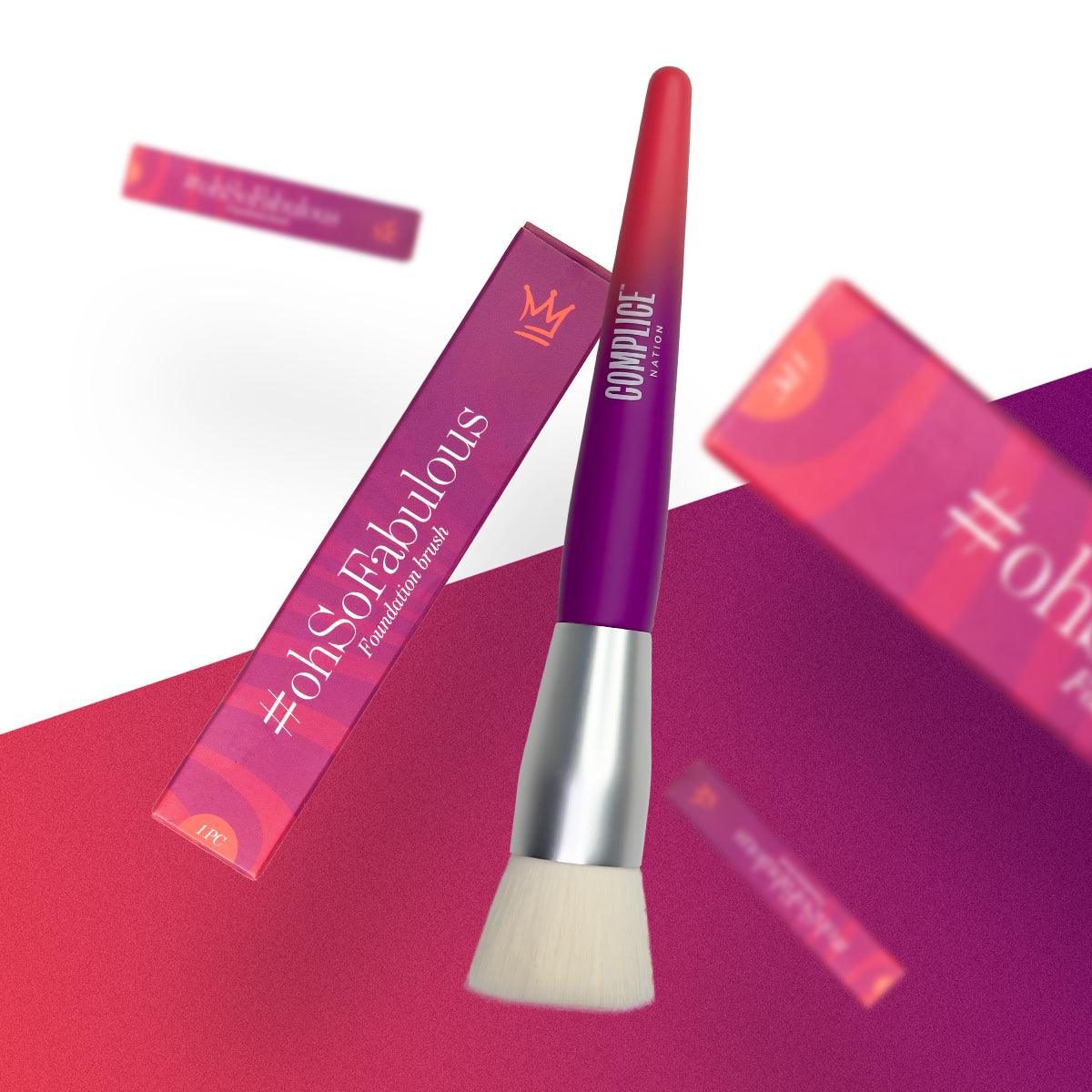 #OhSoFabulous: Unleash Your Beauty with Complice Nation's Showstopper Foundation Brush - Complice Nation