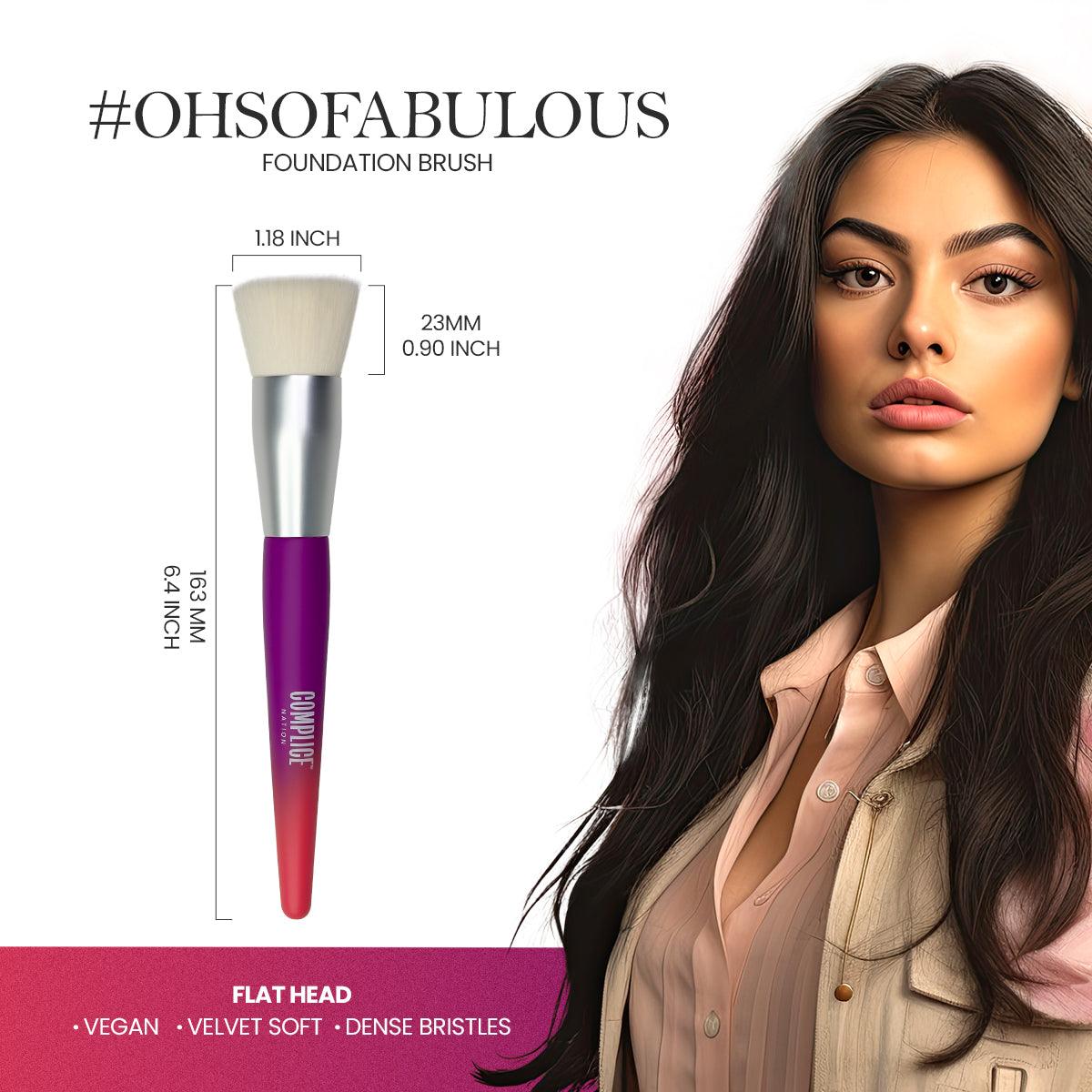 #OhSoFabulous: Unleash Your Beauty with Complice Nation's Showstopper Foundation Brush - Complice Nation