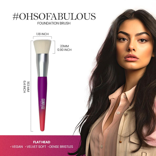 #OhSoFabulous: Unleash Your Beauty with Complice Nation's Showstopper Foundation Brush - Complice Nation